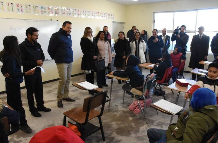 Entrega Marco Bonilla instalaciones remodeladas a escuela primaria indígena Tenoch